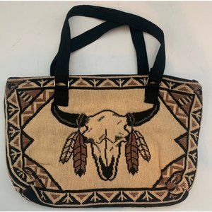 El Paso Saddle Blanket Company Western Native American Shoulder bag Tote Purse